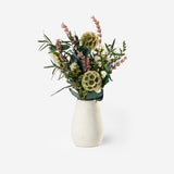 LEA - MINI PRESERVED PINK AND WHITE HAND TIED BOQUET