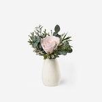 with vase