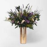 Preserved filler flower and foliage arrangement