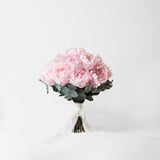 PINK PRESERVED PEONY WEDDING BOUQUET