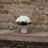 WHITE PRESERVED ROSE WEDDING BOUQUET