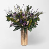 Preserved filler flower and foliage arrangement