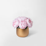 Preserved pink peonies bouquet